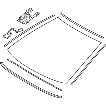 Toyota 56101-06B10 Windshield