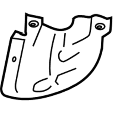 Toyota SU003-01154 Converter Shield