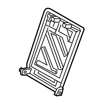Hyundai 89310-AA210-NNB Frame Assembly-RR Seat Back LH