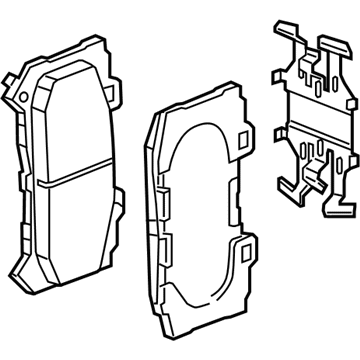 GM 84217715 Front Pads