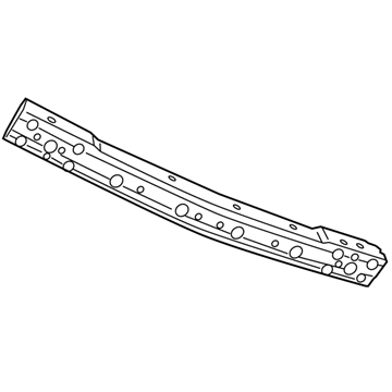 Mopar 5116281AC REINFMNT-Rear Bumper