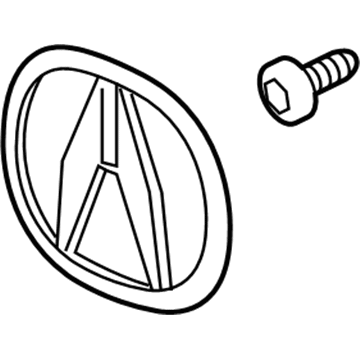 Acura 75701-TY2-A10 Emblem (A)