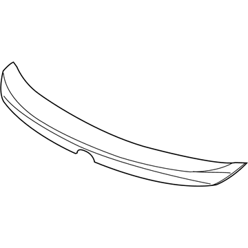 Acura 08F10-TY2-211A Decklid Spoiler