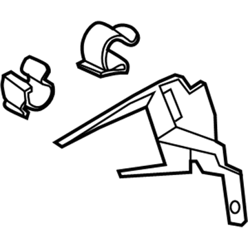 BMW 17-12-7-615-352 Bracket, Coolant Hose
