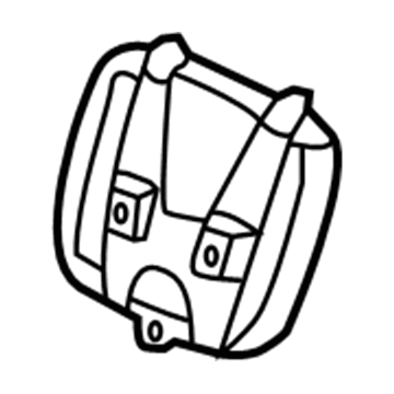 Honda 75723-TK8-A11 Plate, Backing