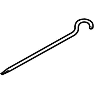 Nissan 99552-1HK0A Rod-Jack Handle