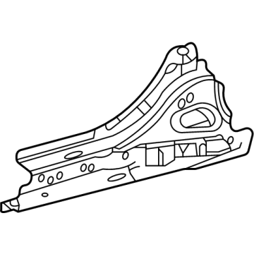 Toyota 61407-62010 Rocker Reinforcement Extension