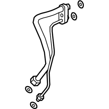 Honda 80320-TRW-A01 Pipe Complete, Aircon