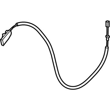 BMW 51-21-7-296-459 Bowden Cable, Inside Door Opener Front