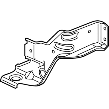 Acura 1J011-5WS-A00 Bracket, Driver Side Radiator