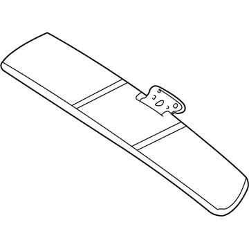 BMW 51-16-8-236-129 Left Sun Visor
