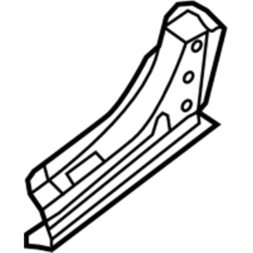 Nissan G64B2-3JAMA Reinforce-Sill Outer, RH