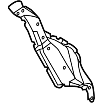 Infiniti G7610-3JAMA Pillar Assy-Back, Outer RH