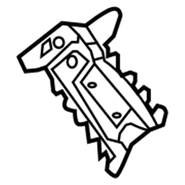 Infiniti G6680-3JAMA Anchor-Seat Belt, Rear Pillar RH