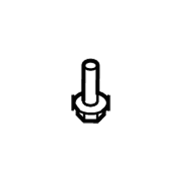 Honda 84629-SR3-000 Stopper, Trunk Box