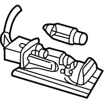GM 12787007 Trunk Lamp