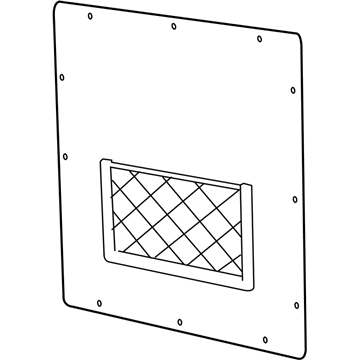 Mopar 1ZP92LAHAB PANEL-REAR DOOR