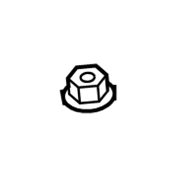 Honda 90213-SJ6-004 Nut, Self-Lock (12MM)