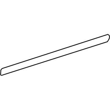 GM 15824000 Molding Asm-Front Side Door *Red T