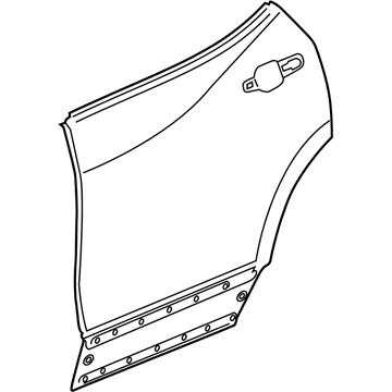 GM 84434634 Outer Panel