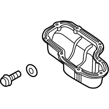Nissan 11110-EZ30B Pan Assy-Oil