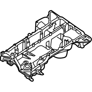 Infiniti 11110-EZ31A PAN ASSY OIL