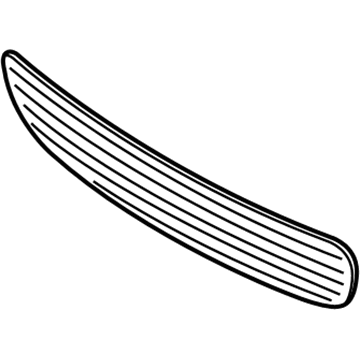 BMW 51-11-7-250-785 Grille, Middle Bottom