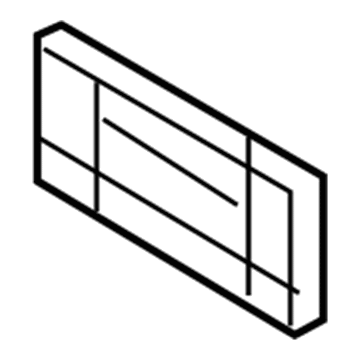 BMW 51-13-7-277-884 Licence Plate Holder