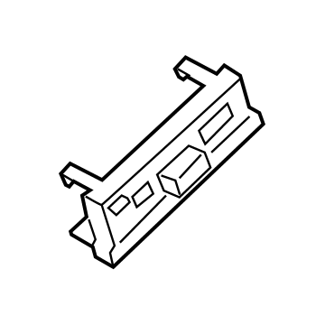 BMW 61-13-9-397-075 Holder Aerial Comfort Access Side Sill