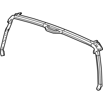 GM 85529566 WEATHERSTRIP ASM-F/TOP RR