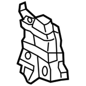 Toyota 55130-02010 Reinforce Plate