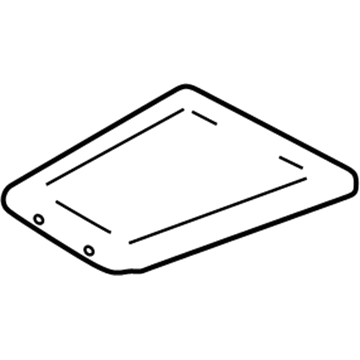 Hyundai 84625-25100-YN Mat Front-Front Console