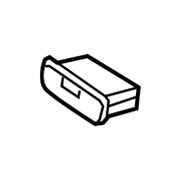 Hyundai 84742-3K000-CH Tray-Lower Crash Pad Center Facia