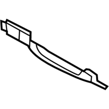 Hyundai 84755-3K500 Reinforcement Assembly-Crash Pad Lower L/H