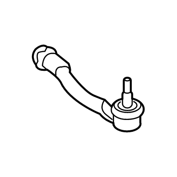 Kia 56820Q5000 End Assembly-Tie Rod, LH
