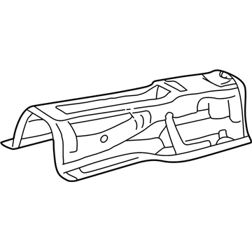 Lexus 58113-24041 Panel, Front Floor, Center
