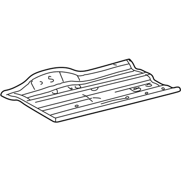 Lexus 58112-24903 Panel, Front Floor, LH