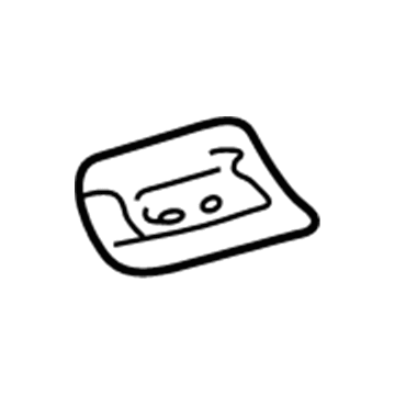 Lexus 57257-30030 Bracket, Engine Rear Mounting Member, RH