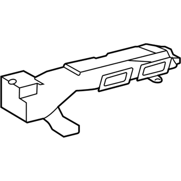 Lexus 87212-60122 Duct, Air, Rear