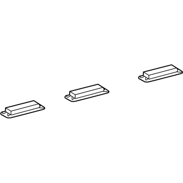 Lexus 88570-60090-A0 Grille Assy, Air Outlet, NO.2