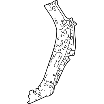 Acura 63310-TYA-305ZZ Stiffener Complete R, Quarter