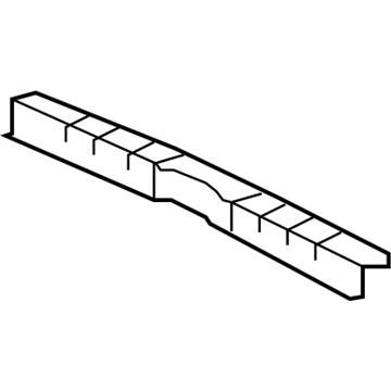Honda 66118-SNA-A00ZZ Stiffener, RR. Bumper Face