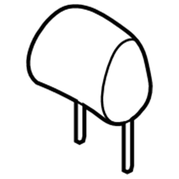 Lexus 71940-0E270-A1 Headrest Assy, Rear Seat
