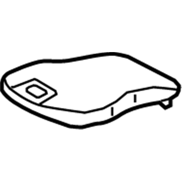 Lexus 72805-0E060-A0 Door Sub-Assembly, Rear Seat