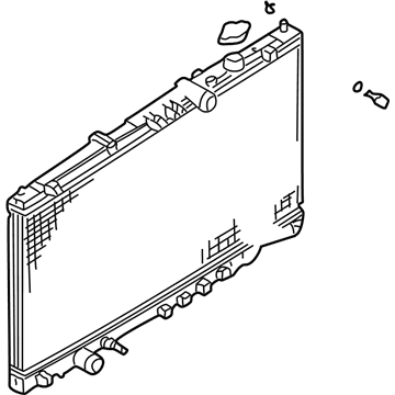Mopar MR431145 Engine Cooling Radiator