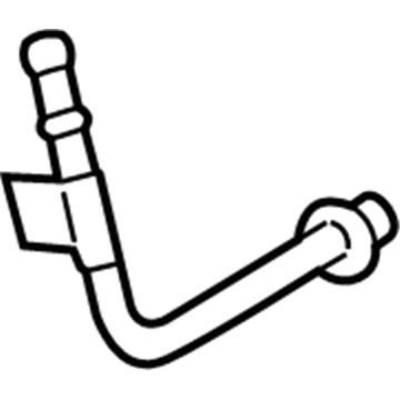 BMW 11-53-8-687-749 Line, Coolant Return, Turbocharger