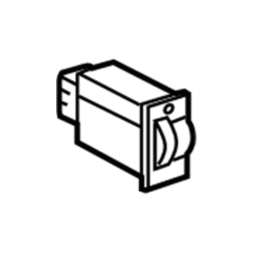 Toyota 84119-04020 Instrument Light Rheostat
