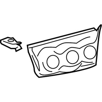 Toyota 55406-52191-B1 Switch Bezel