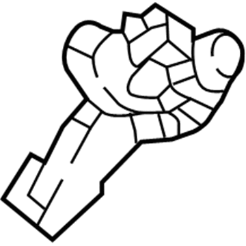 Hyundai 96311-D3000 Tweeter Speaker Assembly, Right