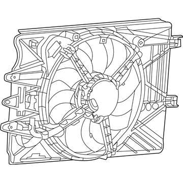 Mopar 68358062AA Fan Assembly-Radiator Cooling